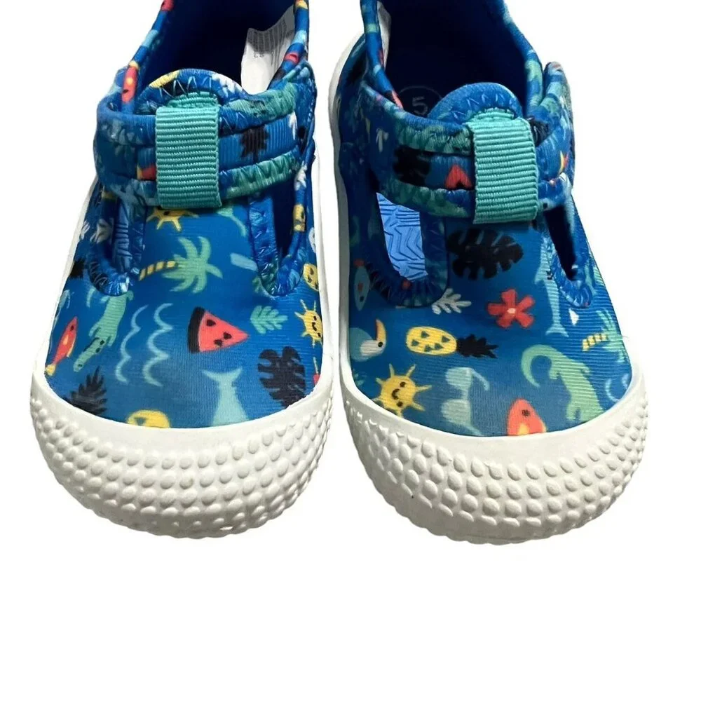 Cat & Jack Sz 5 Summer Print Oscar Water Shoes